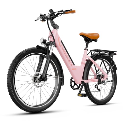 Cybervelo 750W Electric Bike for Adults,up 80 Miles Removable Battery Ebike, 26" Electric E Bike with 7-Speed,Adult Electric Bicycles for Commute Beach Snow Womens/Man All Terrain image 26