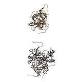 Colcolo 40x Latón Francés Oreja Alambre Pendiente Joyería