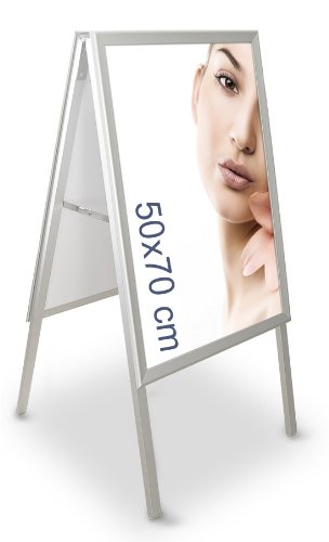 Support 50 x 70 pour menu restaurant et affiche publicitaire étanche intérieur extérieur