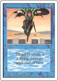 Amazon.co.jp: マジックザギャザリング MTG 青 英語版 ジャンプ/Jump