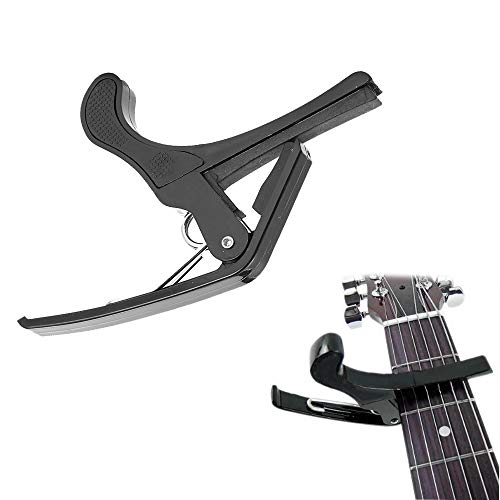 lifcasual Kit de ferramentas para guitarra afinador capo palheta titular 7 palhetas acessórios para