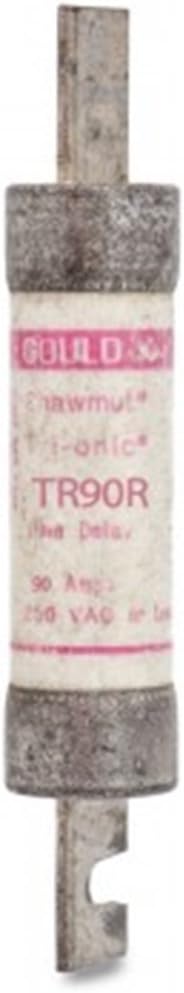 Ferraz Shamwut/Mersen TR-90R, 90Amp 250V Slow Blow Class RK5 Cartridge Blade Fuse