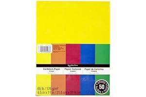 Recollections Primary Color Cardstock Paper