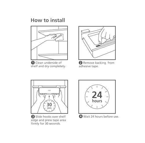 image for Joseph Joseph CupboardStore Under Shelf Drawer Kitchen Cabinet Storage