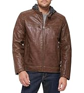 Levi's mens Faux Leather Racer Jacket