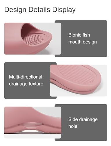Image of KENROLL KM228 Non Slip Shower Shoes, Arch Support EVA Slides