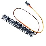 BGDIEAKIN Feux d'avertissement de Simulation de LED, lumières d'ingénierie for 1/14 for Camion RC for Ta Miya 8x4, Accessoires de Voiture de dépannage Lourd