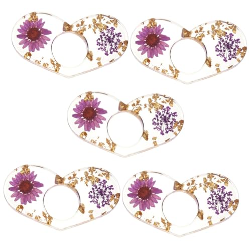 Porte-pages en résine florale Operitacx lot de 5 pour lecture