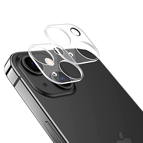 GeekerChip 2 Stück Kamera Schutzfolie,Kompatibel mit i-Phone 13/i-Phone 13 Mini Kamera Schutzfolie Linse,Kameraschutz HD klar Folie Gehärtetes Glas,Anti-Kratzer,Bläschenfrei Cover