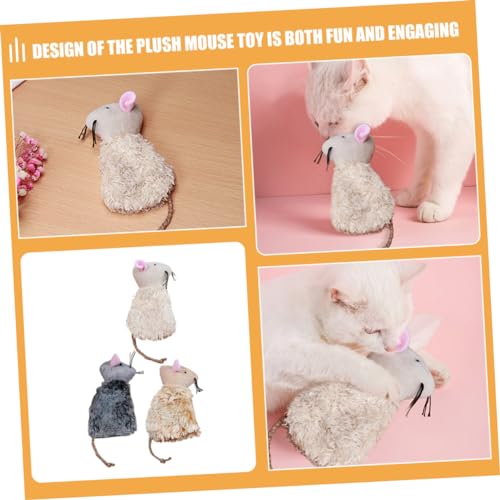 BUGUUYO 6 Unidades Brinquedo gato canguru prazer dante fun ratos -de-gato brinquedos para mastigar d