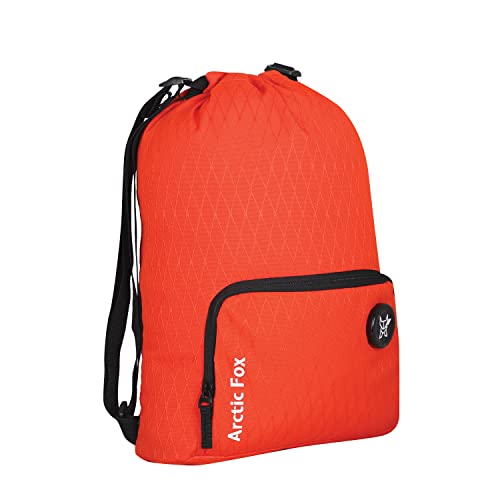 Image of Arctic Fox 15 Liters Draw String Bag DG Orange Backpack (DG Orange)
