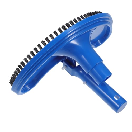 Abaodam Pool Cleaning Tools Swimming Pool Vacuum Head Pool Vacuum Handle Pool Sweep Handle Pool Brush Pool Maintenance Kit Pool Sweeper Head Bath Plastic Blue