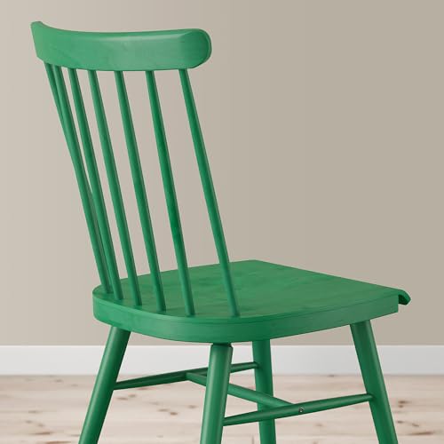 Chaise HÖGVED vert design épuré et finitions soignées - 5