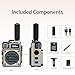 OMIZN M6 Walkie Talkie with SIM Card Unlimited Range Worldwide Available PoC Two Way Radios Long Range 6800mAh Battery AES256 Encryption Zinc Alloy IP54 Noise Reduction Type-C Charging 3 Pack