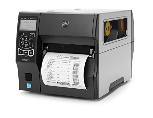 Zebra ZT42063-T010000Z ZT420 Industrial Thermal Transfer Table Top Printer, 300 DPI, Monochrome, With 10/100 Ethernet, Bluetooth 2.1, USB Host (Renewed)