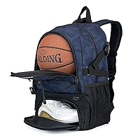 GRANDUP Basketball Backpack With Ball And Shoes Compartment Fit Volleyball, Soccer, Swim, Gym, Travel, And School, Large Capacity Sports Training - View #6