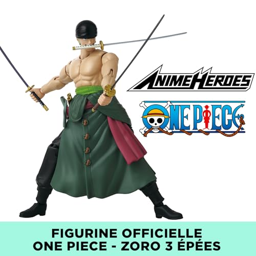 Figurine Anime Heroes One Piece Monkey D. Luffy Bandai - vue 5