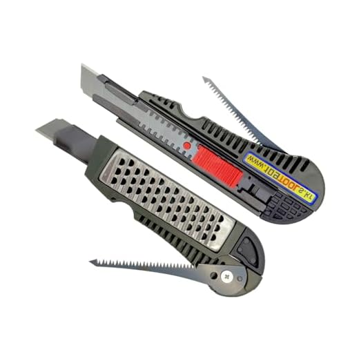 109TOOLs Drywall 4 in 1 Multi Knife Drywall Multi Tool Drywall Rasp Plaster Planer Keyhole Saw Tape Measure Hook 18mm SK-2 with High Durability Blade Best Premium utility knife