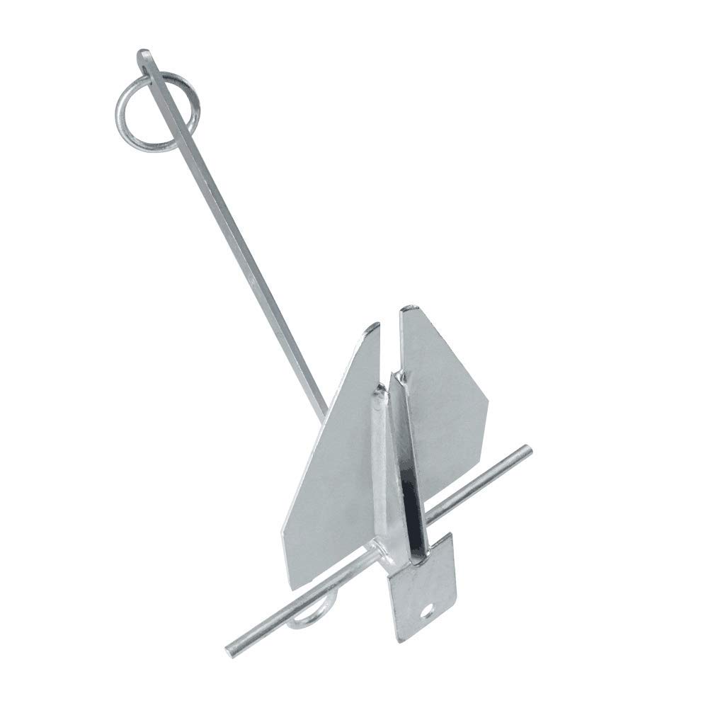 Ancre Pliable Pour Bateau 1,5kg - Grapnel Acier Carbone Pour Kayak/Jet Ski