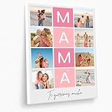 💞 LIENZO PERSONALIZADO CON 8 FOTOS Y TEXTO “MAMÁ” – Combine sus ocho momentos más preciados con un diseño exclusivo para madre, incluyendo dedicatoria o nombres, ideal para inmortalizar recuerdos y emociones.