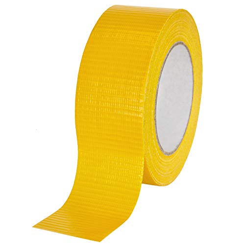 baytronic 225741 Ruban adhésif tissé Jaune 48 mm x 50 m Cover