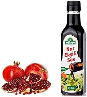Arifoglu Pomegranate Sour Sauce Molasses Traditional Turkish Salads 8.4 oz 250 ml Nar Eksisi