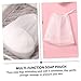 30pcs Drawstring Soap Multi Function Foaming Nets for Quick Drying Making Soap Containers for Home Travel White
