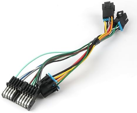 Fits 1995 Chevy Silverado A/C Heater Climate Temperature Control Adapter Wire Harness Without Rear DEFROST Option (Convert 1996-1999 Unit in Your 1995 Vehicle)
