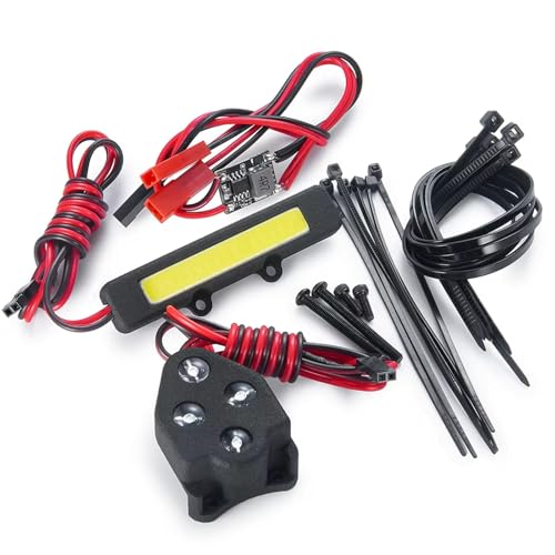 Kit Feux RC Sledge 95076-4 1/8 Phares de Nuit pour Session Off Road et Monster Truck Tout Terrain