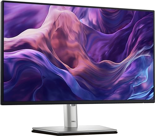 Dell P2425H Monitor Full HD (1920x1080) da 24, 100Hz, IPS, 5ms, 99% sRGB, USB-C, DisplayPort, HDMI, VGA, 4x USB, Nero (ricondizionato)