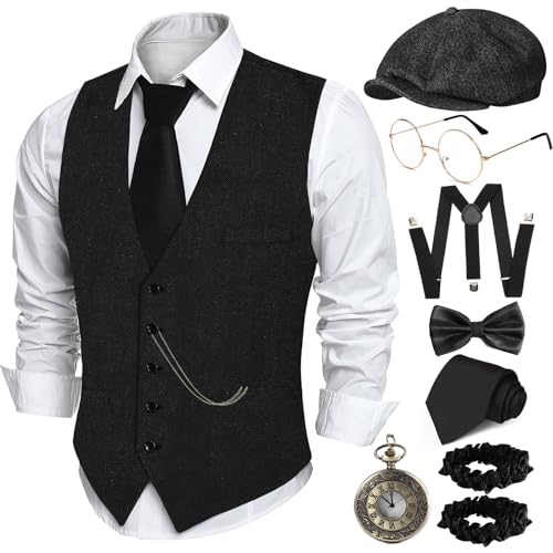 PARTTELY 1920s Mens Costume