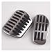 AT MT Stainless Steel Pads Cover Compatible With Mitsubishi Outlander GN 2022 Gas Fuel Brake Non-slip No Drilling Pedals Automotive Parts