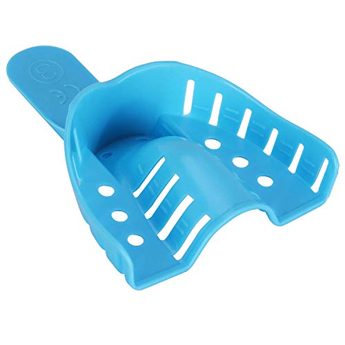 Image of JMU Dental Impression Trays, 3 Medium Upper, Autoclavable, 12 Pcs