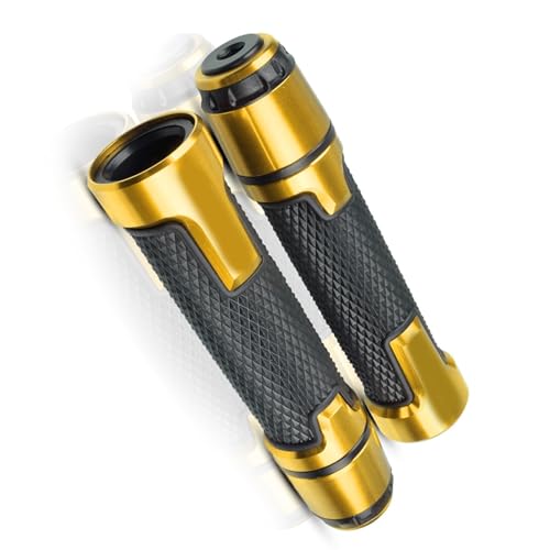 Poignée de guidon de moto CBR anti-vibration et glissement pour Honda 600RR 1000RR or