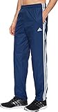 adidas Men's Essentials 3-Stripe Wind Pants, Collegiate Navy/Collegiate Navy/White, X-Large