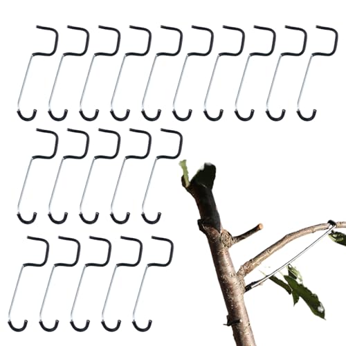 BommFu Lot de 20 écarteurs de branches pour arbres fruitiers - Clips de branches réglables - Multifonctionnels - Pour l'entretien du jardin et des arbustes décoratifs en extérieur