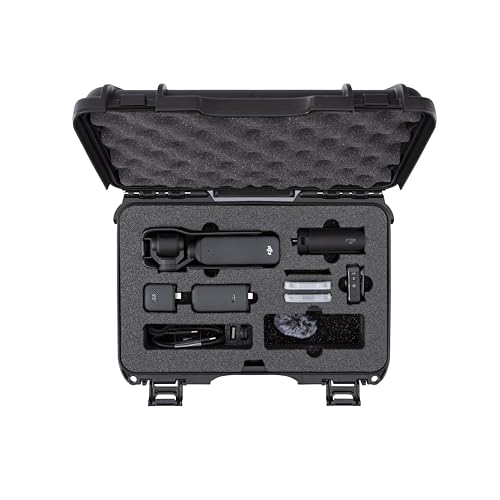 Image of NANUK 909 Waterproof and Dustproof Protective Case for Osmo Pocket 3 with Durable NK-7 Resin Shell (Black)