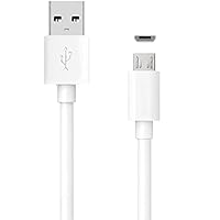 Vista 7 de Cable micro USB largo de carga Android para Samsung Tablet, cable de carga rápida USB Android para tablet Kindle Fire, Galaxy S7 S6 S7 Edge S5, Tab