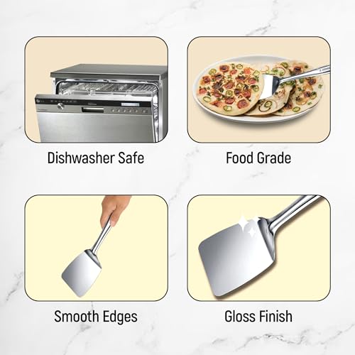 Image of Judge by Prestige Stainless Steel Plain Turner 1.5 (27cm)