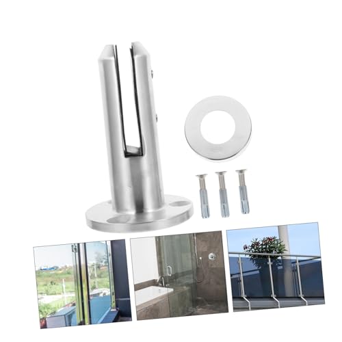 Pince de fixation verre de balustrade pour sécuriser le balcon - 3