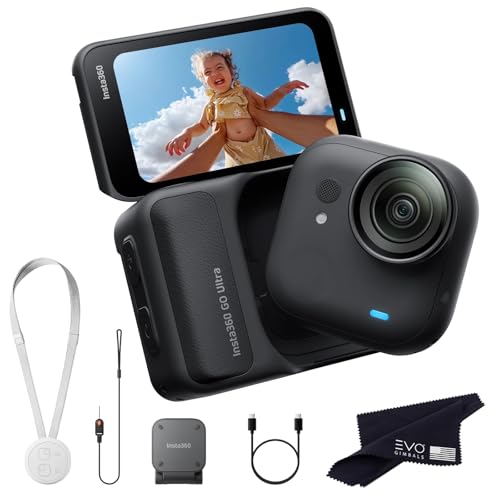 Insta360 GO Ultra 4K Action Camera Standard Bundle - Midnight