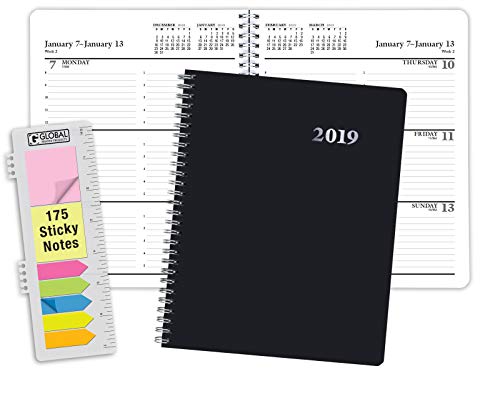 Premium Planner 2019 Calendar Year Planner - 8x10-14 Months (November 2018 Through December 2019)