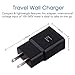 USB Type C Charger Cable and Adaptive Fast Charging Wall Charger Adapter Kit Compatible with Samsung Galaxy S10/S10+ S10e /S9/S9+/S8/S8+ Plus Note 8/Note 9 & Other Smartphones