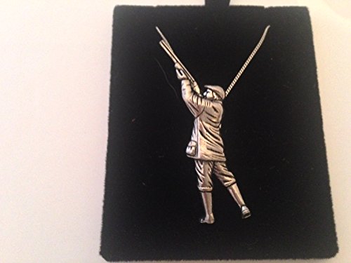 Pendentif argent sterling 925 G37 Shooter collier chaîne 40.6 cm boîte cadeau
