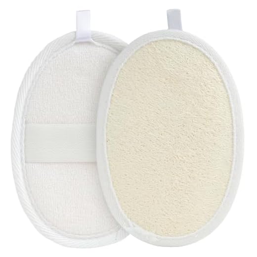 Natural Loofah Exfoliating Pads