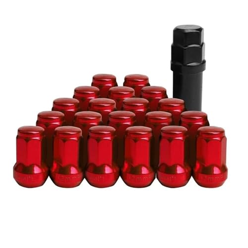 Tuercas de rueda de repuesto para viajes largos con tornillos M12x1.5 en coches Subaru