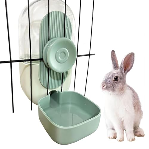 Distributeur Eau Lapin,800ML Abreuvoir Cochon...