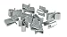CE Smith Trailer 16867A Trailer Frame Wire Clips (10), 3/8"- Replacement Parts and Accessories for Your Ski Boat, Fishing Boat or Sailboat Trailer