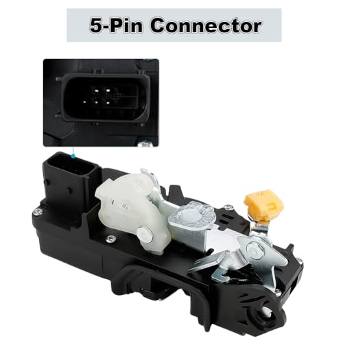 Image of WMPHE Driver Side Door Lock Actuator Compatible with Cadillac Escalade Chevrolet Suburban Chevy Tahoe GMC Yukon 2010-2014, Replacement for 931-301 DLA723 22741769 22785467 22862024- Front Left