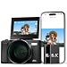 5K WiFi Digitalkamera & Fotokamera 80 MP, Vlogging Kamera für YouTube mit Autofokus, 3" 180° Klappbildschirm, 18X Digitalzoom Reisekamera für Anfänger & Jugendliche, mit 64GB SpeicherKarte & 2 Akkus